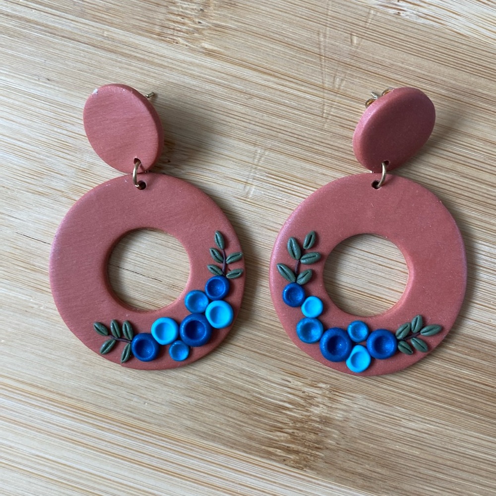 Clay Earrings.